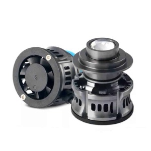 Set 2 becuri auto V6 laser, H7 9006 LED, 100W, alb, 6000K, 5200LM, 12V - Img 3