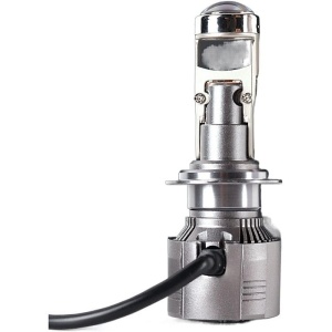 Set 2 Becuri LED A80 H7 cu lupa, 80W, 12V, 10000LM, 6000K - Img 6