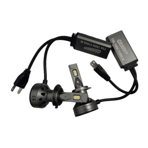 Set 2 becuri LED F9A, H7, Can-bus, 150W, 6000K, 21000LM, 30.000h, 12V - Img 1