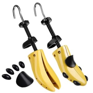 Set 2 Sanuri Pentru Largit si Alungit Pantofi, Welora®, Universal/Pentru Toate Tipurile de Pantofi, Unisex, Calitate Premium, Material Plastic + Cupru Metalic, Marimea 38-42 - Img 1