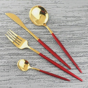 Set 24 piese tacamuri in stil portughez din otel inoxidabil de inalta calitate - Img 11