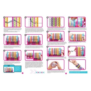 Set Creativ Bratari cu Margele, 9 Culori, 8 Modele - Img 6