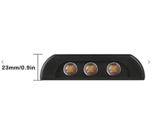 Set de 2 Lampi Solare de Perete cu 3 leduri, Iluminare Sus-Jos - Img 5
