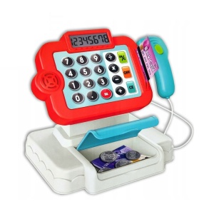 Set de joaca supermarket cu casa de marcat si 21 accesorii - Img 2