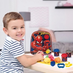 Set Plastilină Spiderman, cu 4 Recipiente si 5 Accesorii - Img 2