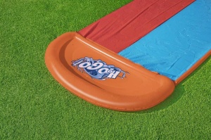 Tobogan de apa pentru 2 persoane 488 x 143 cm H2O GO Tsunami Splash Ramp - Img 3