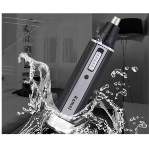 Trimmer electric 4 in 1 ideal pentru nas, urechi, sprancene, par, negru - Img 7