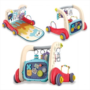 Antemergator si saltea cu centru activitati pentru bebelusi 0-9+ luni, multifunctional - Img 8