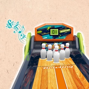 Bowling electronic cu sunet si lumina, ecran LCD, varsta 3+ ani - Img 2
