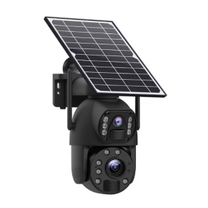 Camera de supraveghere duala, de exterior, bluetooth, zoom optic 10x, viziune nocturna, IP66 - Img 1