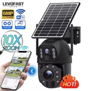 Camera de supraveghere duala, de exterior, bluetooth, zoom optic 10x, viziune nocturna, IP66 - Img 9