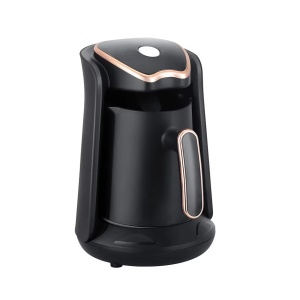Cana Electrica pentru Cafea sau Ceai, R103, 600W, 300ml, Negru cu insertii aurii - Img 2