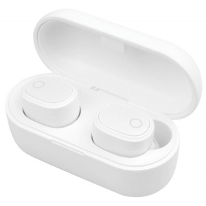 Casti wireless bluetooth earbuds cu carcasa de incarcare, alb - Img 2