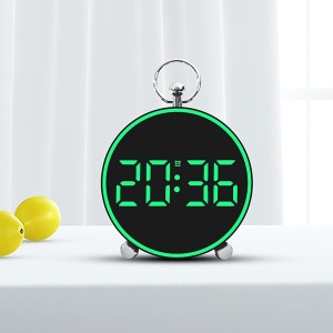 Ceas Digital de Masa sau Perete, cu Alarma, Snooze, Lumina LED, Mod Noapte, Control vocal, USB - Img 31