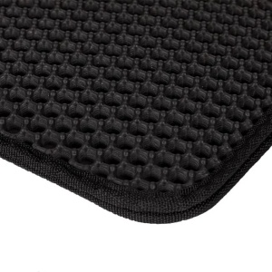 Covoras toaleta, pentru pisica, dimensiuni 58x37cm, negru - Img 3