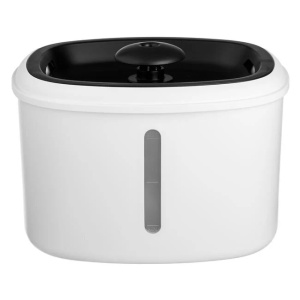 Fantana dispenser de apa pentru animale de companie, Cablu USB, Capacitate 2.5L, Alb - Img 3