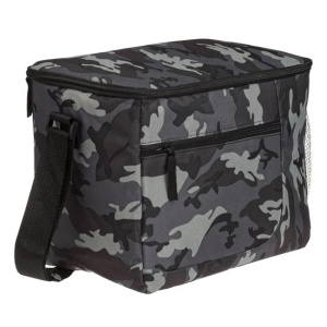 Geanta Izoterma pentru alimente, Capacitate 16L, 31x21x25cm, Gri Camuflaj - Img 3