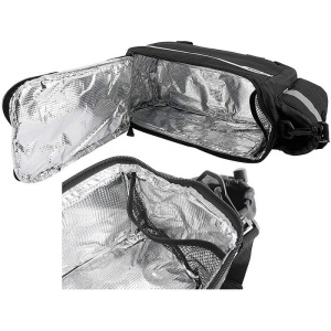 Geanta Termica pentru bicicleta, 3 Compartimente, Capacitate 9L, Negru - Img 8
