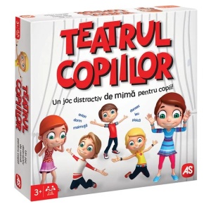 Joc de societate „Teatrul copiilor”, varsta 3+ ani, 27x6x27cm, multicolor