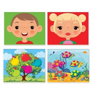 Joc educativ „Potriveste Formele”, Varsta 2-4 ani, multicolor - Img 3