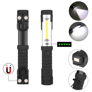 Lampa Magnetica LED Lumina Frontala si Laterala, portabila, reincarcabila USB - Img 6