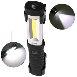 Lampa Magnetica LED Lumina Frontala si Laterala, portabila, reincarcabila USB - Img 8