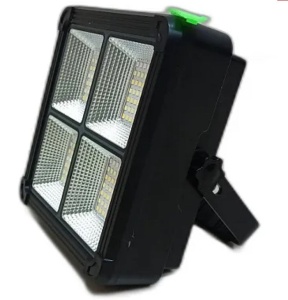 Lampa solara multifunctionala GD-2206B pentru camping, tip proiector, cu picior - Img 3
