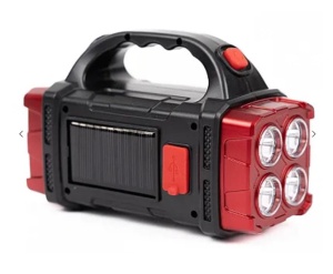 Lampa solara pentru camping HB-2678 tip felinar/lanterna, cu maner - Img 3