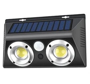 Lampa solara Q TY022 de perete cu LED COB, tip proiector, pentru exterior - Img 6