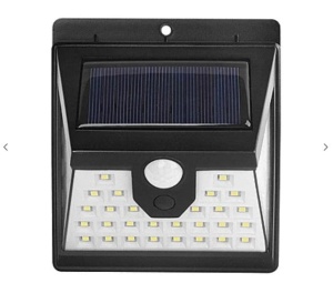 Lampa solara SMART 40 LED cu senzor de lumina si miscare, cu lumina din 3 directii - Img 3