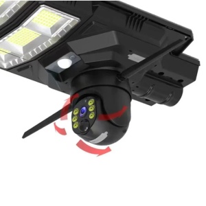 Lampa solara stradala 300W cu camera de supraveghere integrata, Conectivitate 4G LTE cu Cartela SIM, Vedere nocturna, Detectare miscare - Img 7