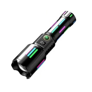 Lanterna L550, Putere 30W, Acumulator 26650mah, Flux luminos 6500lm, Incarcare USB