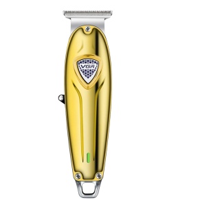 Masina de tuns fara fir, VGR V-188, USB, 3 distantiere, autonomie 240min, carcasa metalica, 15.6x4.6cm, auriu - Img 6