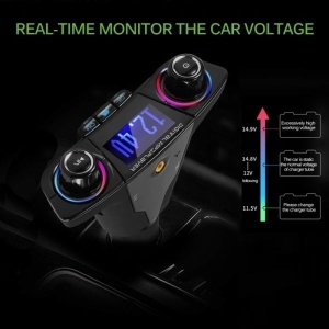 Modulator FM Multifuncțional cu MP3 Player și Bluetooth pentru masina - Img 10