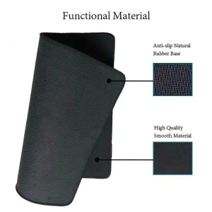 Mousepad de gaming cu iluminare LED RGB 7 Culori, Negru - Img 8