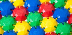 Mozaic pentru copii cu 40 de piese, multicolor