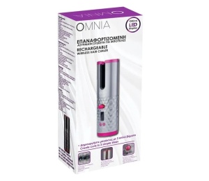 Ondulator Wireless, 34W cu Incarcare cu USB si Ecran LED, 6x5x19cm, antracit - Img 1