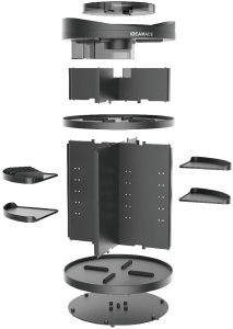 Organizator Rotativ pentru Machiaj si Depozitare Cosmetice EZ 360° - Img 4
