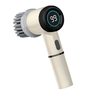 Perie electrica rotativa fara fir, 5 capete, 3 viteze, Incarcare USB, Rezistenta la apa, Afisaj digital - Img 8