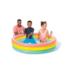 Piscina pentru Copii, capacitate 275 L, Ø147x33 cm, Multicolora - Img 2