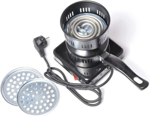 Plita electrica pentru aprinderea carbunilor de narghilea, Putere 1000W, Capacitate 8 carbuni, Aprindere rapida - Img 3