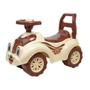 Premergator pentru copii 1 an+, Ride-on , masinuta vesela, cu claxon, veverita - Img 3