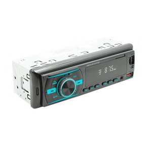 Radio MP3 Player Auto, cu Bluetooth, Afisaj in 7 Culori, 1Din, Telecomanda, Negru - Img 12