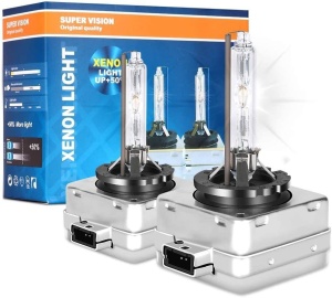 Set 2 Becuri auto Xenon D3S Super Vision 6000K 70W