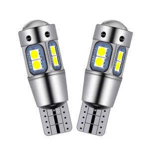 Set 2 becuri LED auto pentru de pozitii T10 W5W Canbus