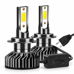 Set 2 Becuri LED H7 F2 COB 100W CANBUS - Iluminare Puternica 15000lm 6000K