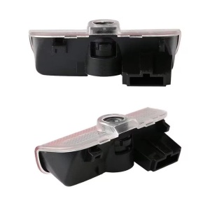 Set 2 lampi LED pentru portiera auto compatibil cu logo VW - Img 6