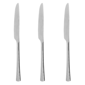 Set 3 cutite de masa din otel inoxidabil cu diametru 23cm, Argintiu - Img 2