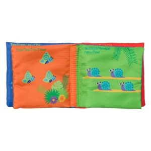 Set 6 carti educative cu activitati din material textil, Cu animalute si cifre, Pentru dezvoltarea abilitatilor - Img 4