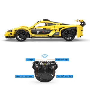 Set constructie Auto, pachet ansamblare masina cu peste 500 piese micro, copii 6 ani+ - Img 3